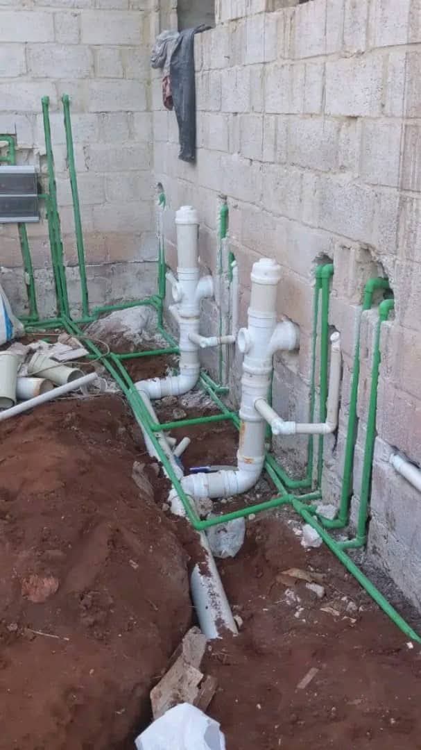 Plumbing First Fix