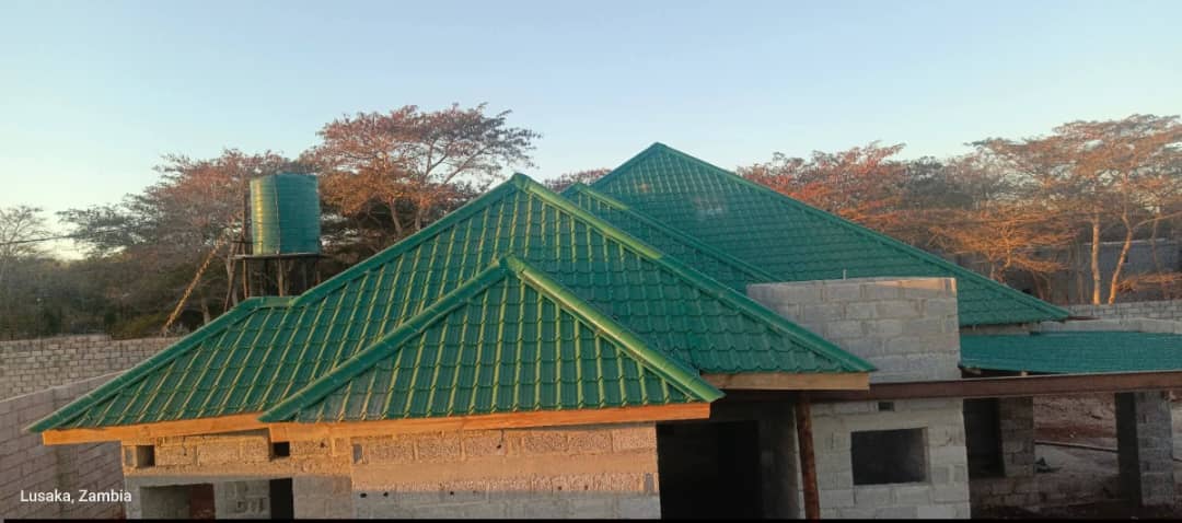 Tiled Green Roof Home